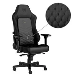 Noblechairs HERO Echt Lederen Gaming Stoel Zwart -Nintendo Winkel 1114643