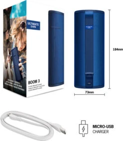 Ultimate Ears BOOM 3 Blauw -Nintendo Winkel 1115752