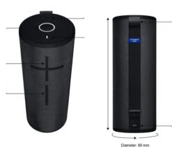 Ultimate Ears BOOM 3 Zwart -Nintendo Winkel 1123972