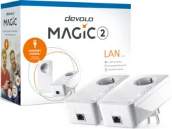 Devolo Magic 2 LAN Starter Kit (Geen WiFi) -Nintendo Winkel 1133687