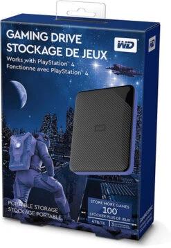 WD My Passport Gaming 4TB PS4 -Nintendo Winkel 1234566