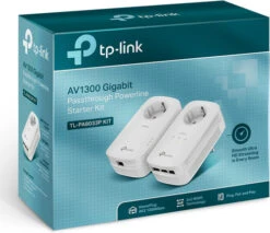 TP-Link TL-PA8033P 1200 Mbps 2 Adapters (Geen WiFi) 9 TP-Link TL-PA8033P 1200 Mbps 2 Adapters (Geen WiFi) -Nintendo Winkel 1262569