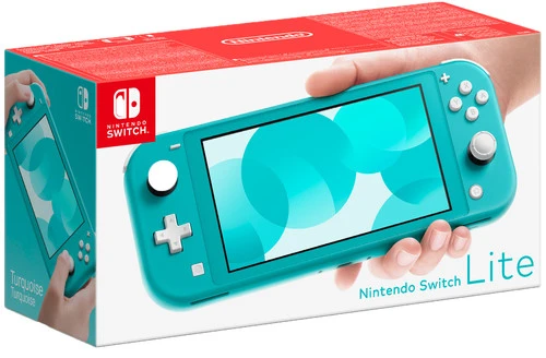 Nintendo Switch Lite Turquoise + Super Mario Bros. Wonder 2 Nintendo Switch Lite Turquoise + Super Mario Bros. Wonder - Afbeelding 2