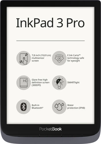 Pocketbook Inkpad 3 Pro + XtremeMac Oplader Met Usb A Poort 12W Zwart 3 Pocketbook Inkpad 3 Pro + XtremeMac Oplader Met Usb A Poort 12W Zwart - Afbeelding 3