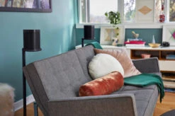 Sonos One SL Duopack + Sonos Speaker Standaard Paar Zwart -Nintendo Winkel 1288505