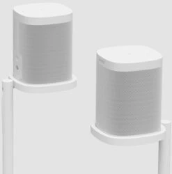 Sonos One SL Duopack + Sonos Speaker Standaard Paar Wit -Nintendo Winkel 1288506