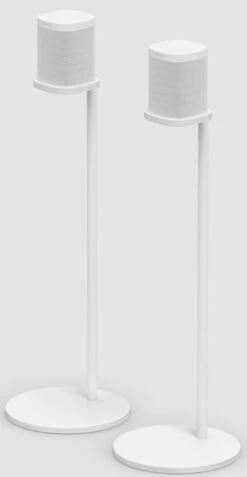 Sonos One SL Duopack + Sonos Speaker Standaard Paar Wit -Nintendo Winkel 1288511