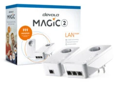 Devolo Magic 2 LAN Triple Starter Kit + Uitbreiding (Geen WiFi) -Nintendo Winkel 1327353
