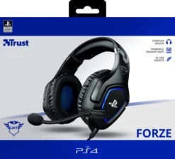 Trust GXT 488 FORZE Official Licensed - Playstation 4 En 5 Gaming Headset - Zwart -Nintendo Winkel 1343199
