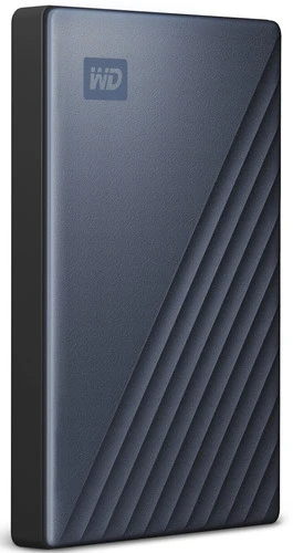 WD My Passport For Mac Type C 2TB Blauw 3 WD My Passport For Mac Type C 2TB Blauw - Afbeelding 3