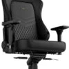 Noblechairs HERO Echt Lederen Gaming Stoel Zwart