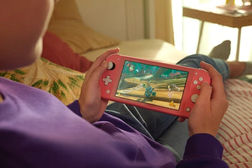 Nintendo Switch Lite Koraal + Zelda: Tears Of The Kingdom 7 Nintendo Switch Lite Koraal + Zelda: Tears Of The Kingdom - Afbeelding 7