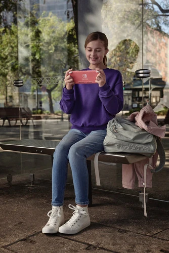 Nintendo Switch Lite Koraal + Pokémon Violet 11 Nintendo Switch Lite Koraal + Pokémon Violet - Afbeelding 11