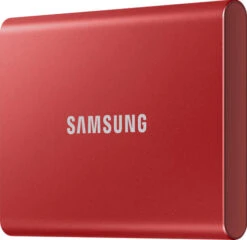 Samsung Portable SSD T7 500GB Rood -Nintendo Winkel 1431689 1