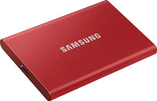 Samsung T7 Portable SSD 1TB Rood 5 Samsung T7 Portable SSD 1TB Rood - Afbeelding 5
