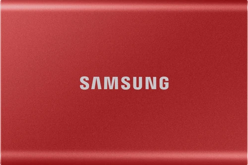 Samsung T7 Portable SSD 1TB Rood 2 Samsung T7 Portable SSD 1TB Rood - Afbeelding 2