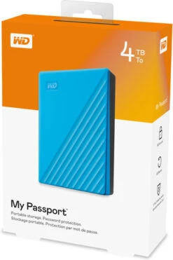 WD My Passport 4TB Blue 10 WD My Passport 4TB Blue -Nintendo Winkel 1472681