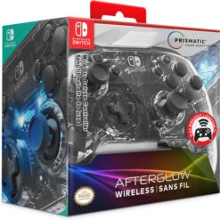 Afterglow Draadloze Deluxe Controller Nintendo Switch Zilver -Nintendo Winkel 1481429