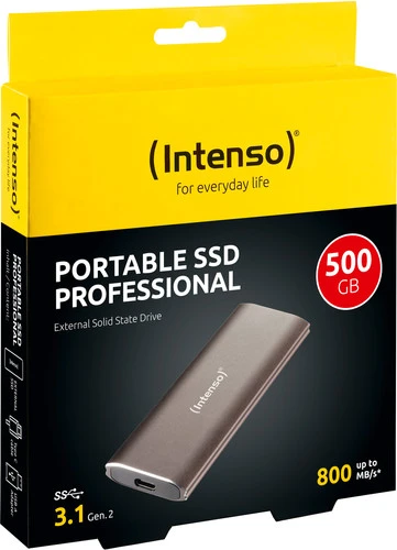 Intenso External SSD 500 GB Professional 5 Intenso External SSD 500 GB Professional - Afbeelding 5