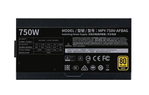 Cooler Master V750 Gold-v2 4 Cooler Master V750 Gold-v2 - Afbeelding 4