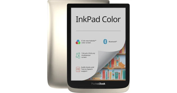 PocketBook InkPad Color Zilver 1 PocketBook InkPad Color Zilver
