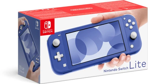 Nintendo Switch Lite Blauw + Mario Kart 8 Deluxe + Bigben Beschermtas 2 Nintendo Switch Lite Blauw + Mario Kart 8 Deluxe + Bigben Beschermtas - Afbeelding 2