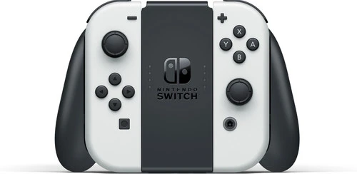 Nintendo Switch OLED Wit + Animal Crossing New Horizons 5 Nintendo Switch OLED Wit + Animal Crossing New Horizons - Afbeelding 5