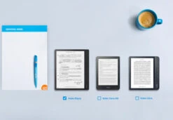 Kobo Elipsa Blauw + Back Cover + Stylus -Nintendo Winkel 1616015