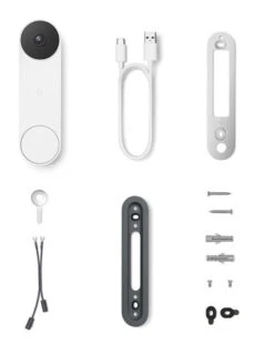 Google Pixel Tablet 128GB Wifi Creme En Dock Met Speaker + Nest Doorbell Battery -Nintendo Winkel 1620039 1