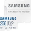 Samsung EVO Plus 256GB MicroSDXC + SD Adapter
