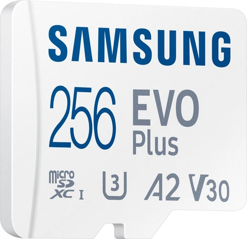 Samsung EVO Plus 256GB MicroSDXC + SD Adapter 3 Samsung EVO Plus 256GB MicroSDXC + SD Adapter - Afbeelding 3