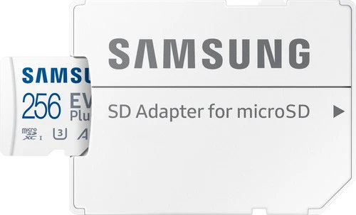 Samsung EVO Plus 256GB MicroSDXC + SD Adapter 6 Samsung EVO Plus 256GB MicroSDXC + SD Adapter - Afbeelding 6