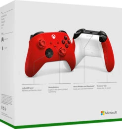 Microsoft Xbox Series X En S Wireless Controller Rood -Nintendo Winkel 1634304