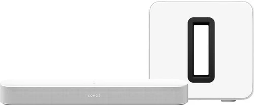 Sonos Beam Gen. 2 Wit 3.1 + Sub G3 1 Sonos Beam Gen. 2 Wit 3.1 + Sub G3