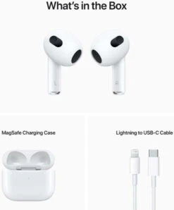 Apple AirPods 3 Met Magsafe Draadloze Oplaadcase -Nintendo Winkel 1647274
