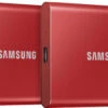 Samsung T7 Portable SSD 1TB Rood - Duo Pack