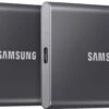 Samsung Portable SSD T7 500GB Grijs - Duo Pack