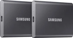 Samsung Portable SSD T7 500GB Grijs - Duo Pack