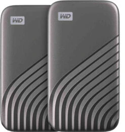 WD My Passport SSD 4TB Space Gray - Duo Pack