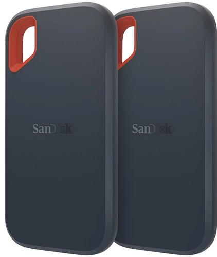 Sandisk Extreme Portable SSD 2TB V2 - Duo Pack 1 Sandisk Extreme Portable SSD 2TB V2 - Duo Pack