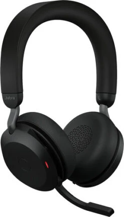 Jabra Evolve2 75 USB A Draadloze Office Headset Zwart