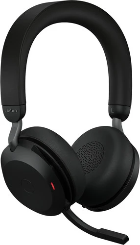 Jabra Evolve2 75 USB C Draadloze Office Headset Met Oplaadstandaard Zwart 2 Jabra Evolve2 75 USB C Draadloze Office Headset Met Oplaadstandaard Zwart - Afbeelding 2