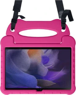 Samsung Galaxy Tab A8 64GB Wifi + 4G Grijs + Just In Case Kids Cover Roze -Nintendo Winkel 1680418 1