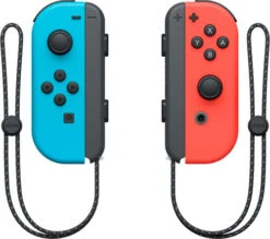 Nintendo Switch OLED Blauw/Rood + BlueBuilt Beschermhoes -Nintendo Winkel 1685798 9