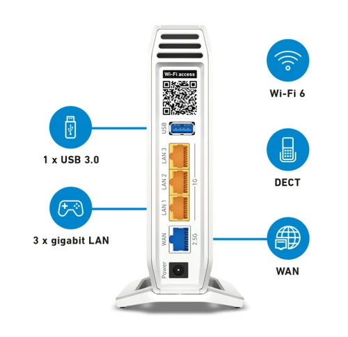 AVM FRITZ!Box 4060 International + FRITZ!Repeater 6000 International 2-pack 3 AVM FRITZ!Box 4060 International + FRITZ!Repeater 6000 International 2-pack - Afbeelding 3