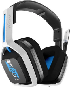 Astro A20 Draadloze Gaming Headset Voor PS5, PS4, PC, Mac - Wit/Blauw