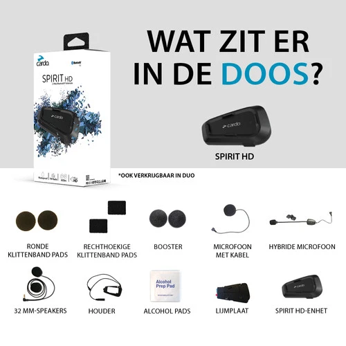 Cardo Spirit HD Duo 2 Cardo Spirit HD Duo - Afbeelding 2