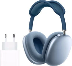 Apple AirPods Max Blauw + Apple Usb C Oplader 20W