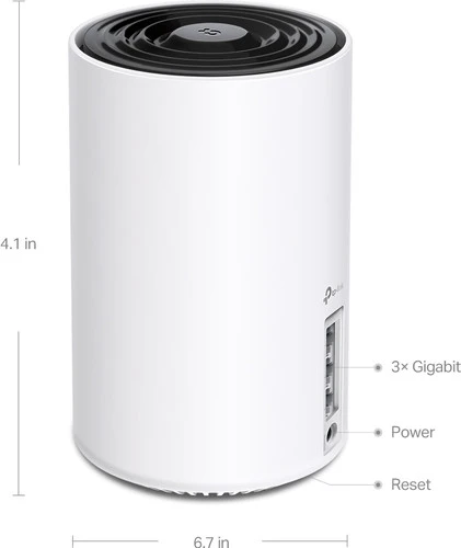 TP-Link Deco XE75 Mesh Wifi 6E 5-pack 2 TP-Link Deco XE75 Mesh Wifi 6E 5-pack - Afbeelding 2