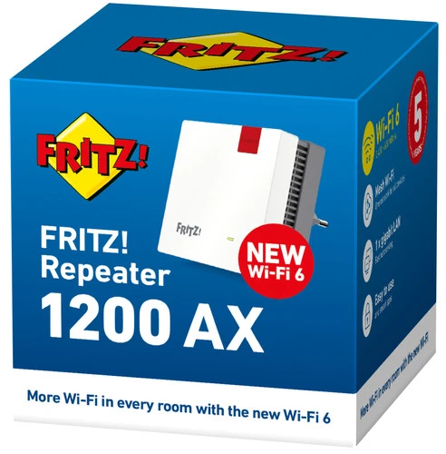 AVM FRITZ!Box 6690 Cable International + FRITZ!Repeater 1200 AX International 2-pack 8 AVM FRITZ!Box 6690 Cable International + FRITZ!Repeater 1200 AX International 2-pack - Afbeelding 8